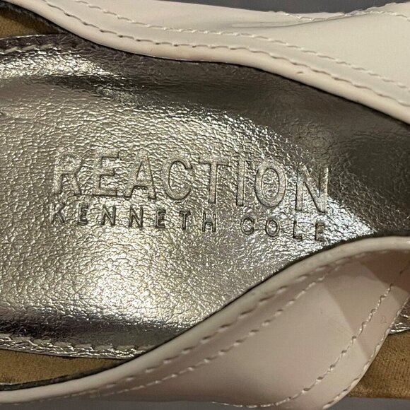 Reaction Kenneth Cole Great Leap 4 Wedge Sandals Size 7.5 - Picture 7 of 9